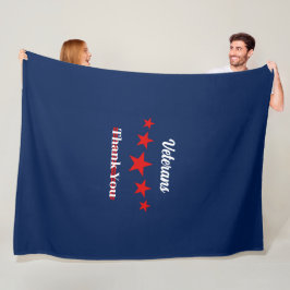 Cobertor De Velo Feliz Dia dos Veteranos