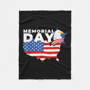 Cobertor De Velo Feliz Dia Memorial Usa Sinalizador Honra 4 De Julh