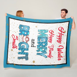 Cobertor De Velo Feliz E Personalização Brilhante