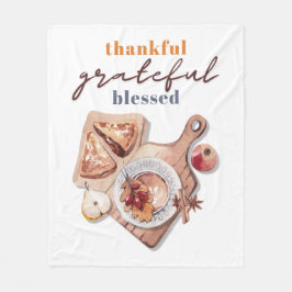 Cobertor De Velo Feliz Feliz Abençoado Boho Ação de Graças