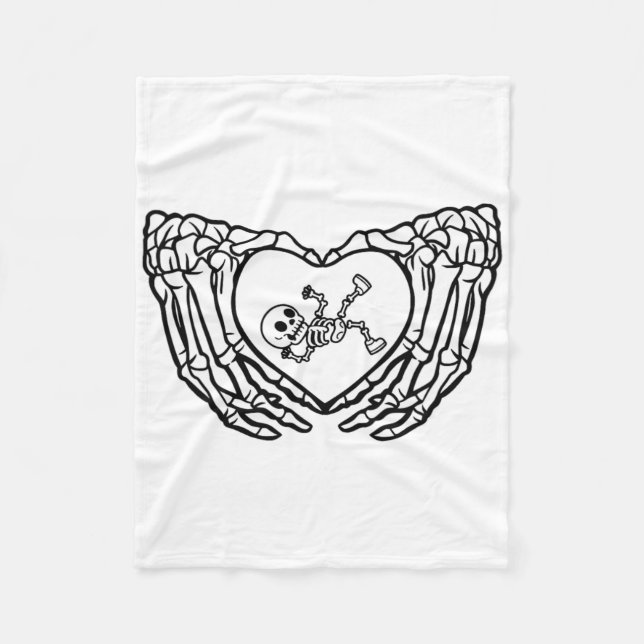 Cobertor De Velo Feliz Halloween, Grávida Ba (Frente)