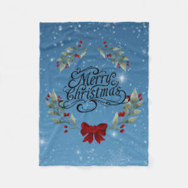 Cobertor De Velo Feliz Natal