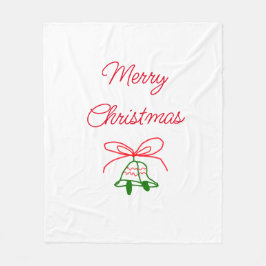 Cobertor De Velo Feliz Natal arco verde-jingle na moda