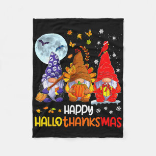 Cobertor De Velo Feliz Natal de Ação de Graças de Halloween HalloOb