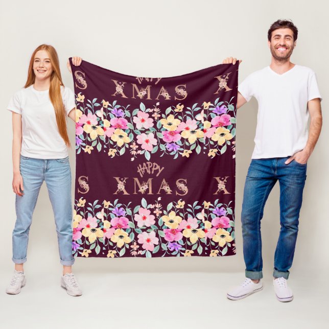 Cobertor De Velo Feliz Natal Elegante (In Situ)