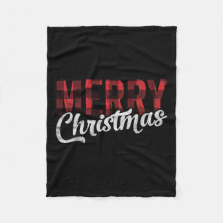 Cobertor De Velo Feliz Natal Família de Presentes Xmas Xadrez Verme