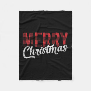 Cobertor De Velo Feliz Natal Família de Presentes Xmas Xadrez Verme