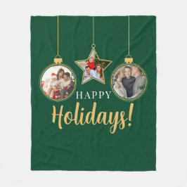 Cobertor De Velo Feliz Natal Férias Fotos da família de Natal Doura