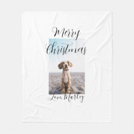 Cobertor De Velo Feliz Natal gato de estimação presentes de Natal