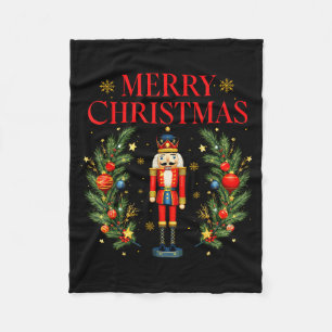 Cobertor De Velo Feliz Natal Quebra-Nozes Ballet Natalino Xmas Home