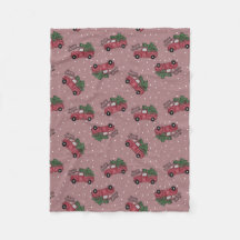 Feliz Natal Vintage Red Truck