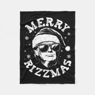 Cobertor De Velo Feliz Rizzmas Engraçado Trump Natal Rizz Seaso