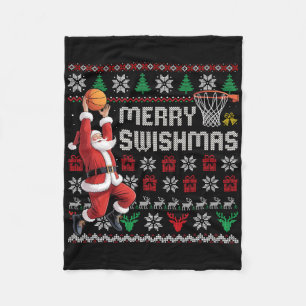 Cobertor De Velo Feliz Swishmas Sketll Camiseta Feia de Natal Homen
