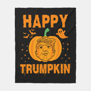 Cobertor De Velo Feliz Trumpkin Faça o Excelente de Halloween novam