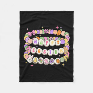 Cobertor De Velo Felz pascoa Amizade Bracelet Páscoa Coelho Ovo