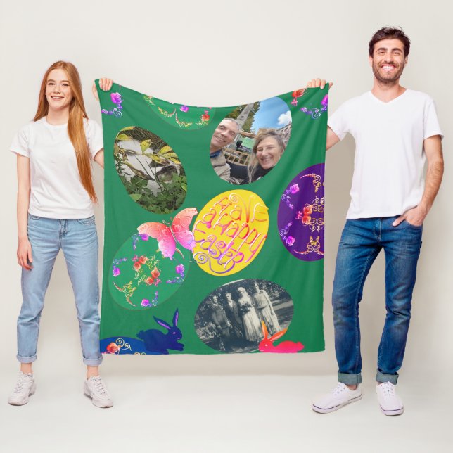 Cobertor De Velo Felz pascoa, Ovos de Páscoa com 3 Fotografias (In Situ)