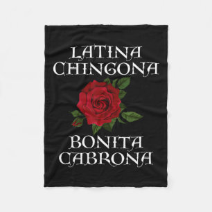 Cobertor De Velo Feminista Chingona Bonita Cabrona Hispânica Chican