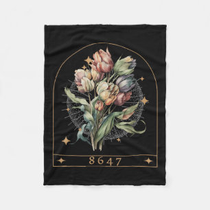 Cobertor De Velo Feminista Floral 8647 Anti-Trump Human Rights Engr