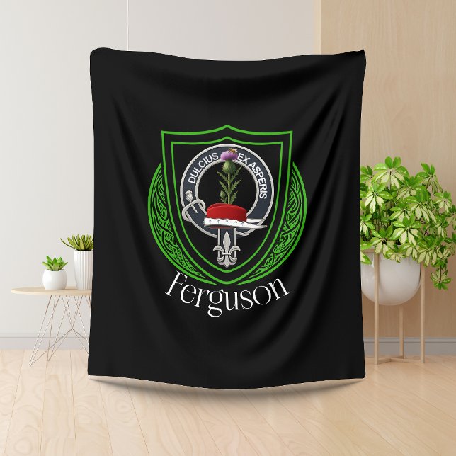 Cobertor De Velo Ferguson Scottish Clan Crest (Criador carregado)