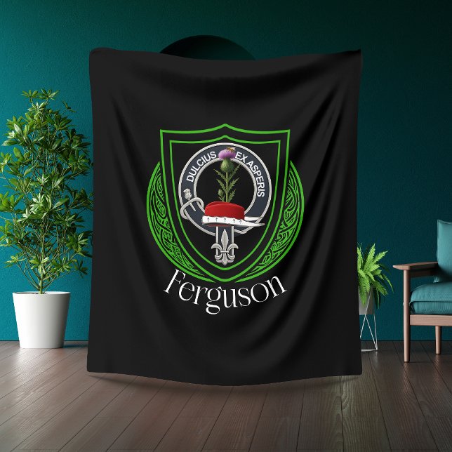 Cobertor De Velo Ferguson Scottish Clan Crest (Criador carregado)