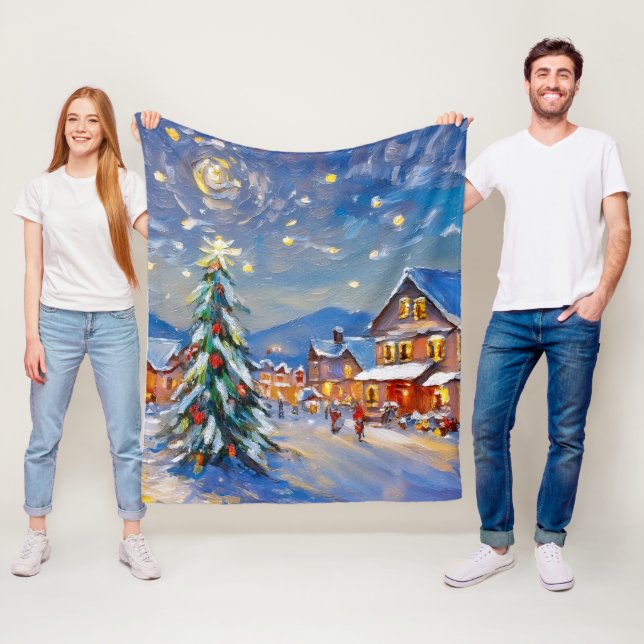 Cobertor De Velo Feriado da vila de inverno (In Situ)