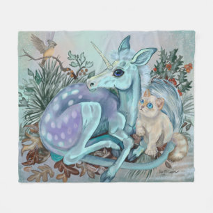 Cobertor De Velo Feriado do Unicorn Foal Cozy Cudles