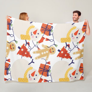 Cobertor De Velo Feriado Natal 60x80 Folheto