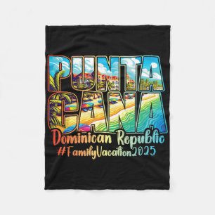 Cobertor De Velo Férias Da Família Punta Cana 2025 À R Dominicana