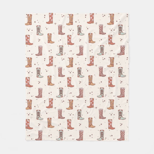 Cobertor De Velo Férias de Natal de Pastéis Mudados Férias Ocidenta (Frente)