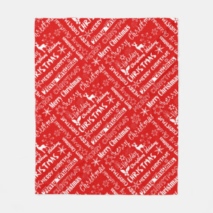 Cobertor De Velo Férias de Natal, padrão de Natal, inverno