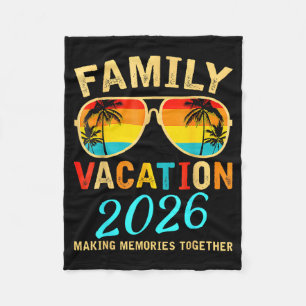 Cobertor De Velo Férias em Família 2026 Praia Correspondente Verão