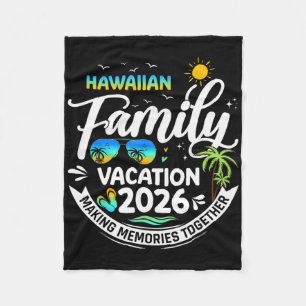 Cobertor De Velo Férias em Família no Havaí 2026 Viagem à Praia Com