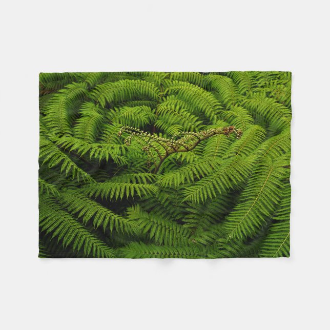 Cobertor De Velo Fern Leaves (Frente (Horizontal))