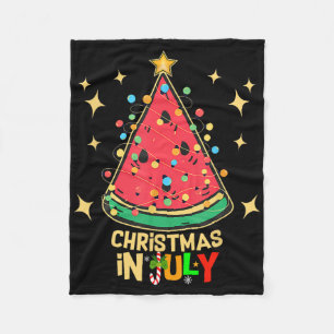 Cobertor De Velo Festa de Natal em Julho Melancia Árvore de Natal
