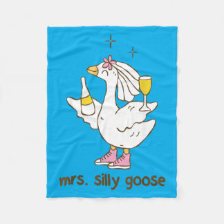 Cobertor De Velo Festa de Solteira do Casamento da Sra. Silly Goose