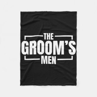 Cobertor De Velo Festa de Solteiro Divertida Os Homens do Noivo Des