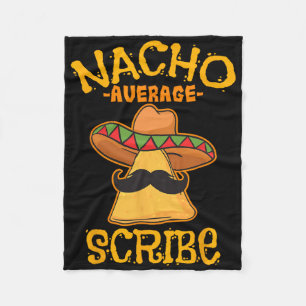 Cobertor De Velo Festa Mexicana Cinco De Mayo do Nacho Average Scri