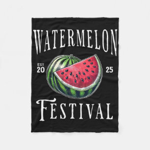 Cobertor De Velo Festival de Melancia 2025 Frutas de Melão Férias d