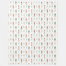 Cobertor De Velo Festive Christmas Nutcracker Ballerina