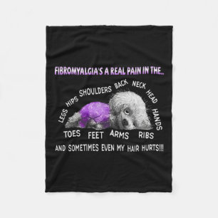 Cobertor De Velo Fibromialgia é uma dor real, bicho-da-flor 1
