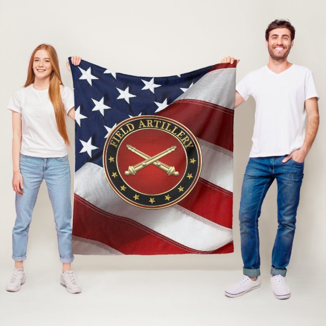 Cobertor De Velo Field Artillery Branch Insignia Special Edition (In Situ)