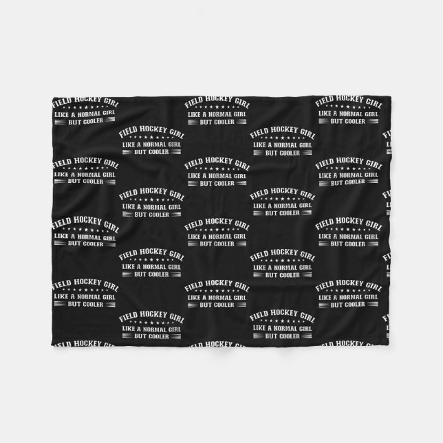 Cobertor De Velo Field Hockey Girl Definition  (Frente (Horizontal))