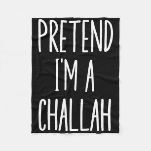Cobertor De Velo Figurino Judeu de Hanukkah Challah Easy Halloween