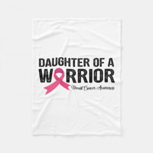 Cobertor De Velo Filha De Fita De Um Guerreiro Cancer De Mama