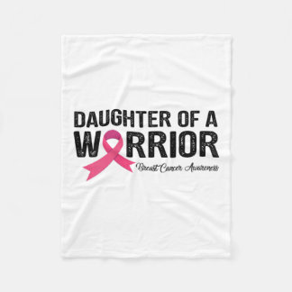 Cobertor De Velo Filha De Fita De Um Guerreiro Cancer De Mama