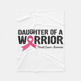 Cobertor De Velo Filha De Fita Rosa De Um Cancer Materno De Um Guer