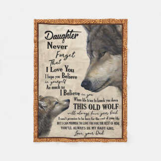 Cobertor De Velo Filha E Padre Blanket