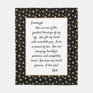 Cobertor De Velo Filha Orgulhosa de Você