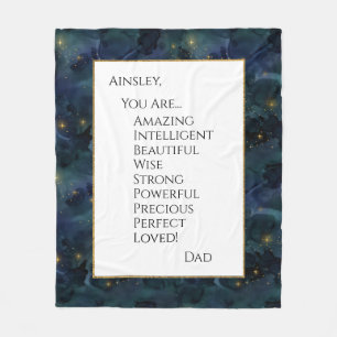 Cobertor De Velo Filha Você É Incrível