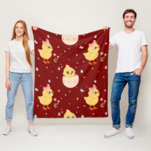 Filhote de Páscoa Fofo com Padrão Sem Costura de L